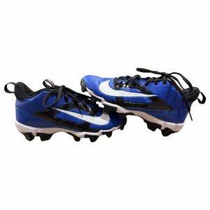 Nike Alpha Menace 4 Shark Youth Cleats Blue/White 4.5Y